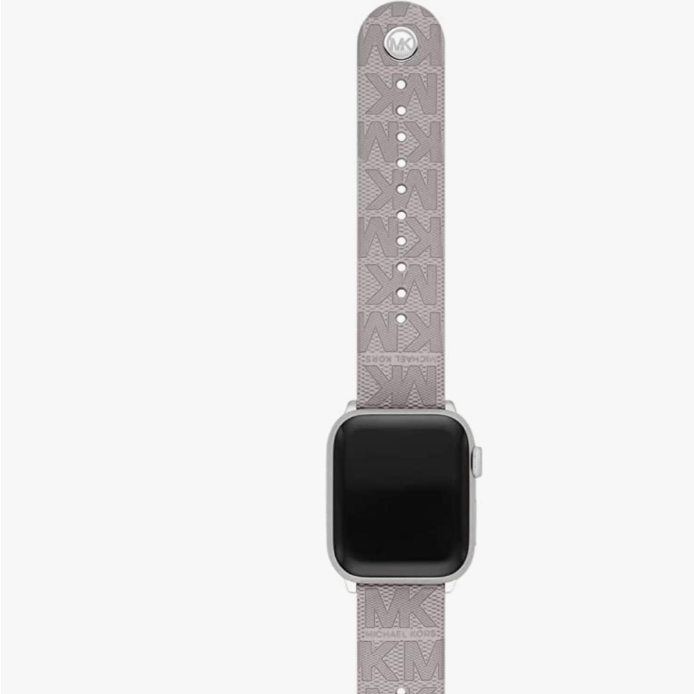Michael Kors Grey apple watch band. For 38-40 & 41mm sizes. New in box.
